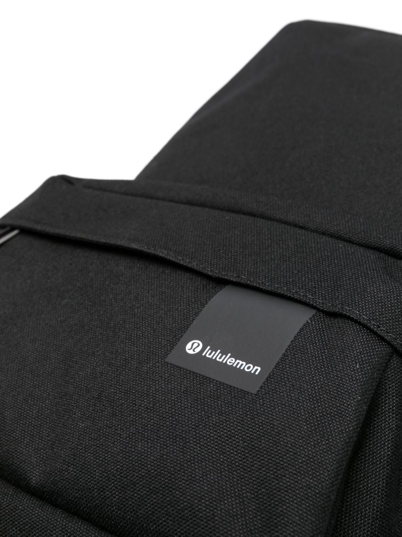 Black Command the Day Canvas Backpack