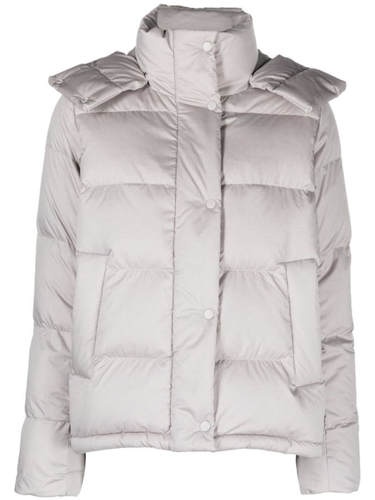 Grey Wunder Puff Quilted Jacket