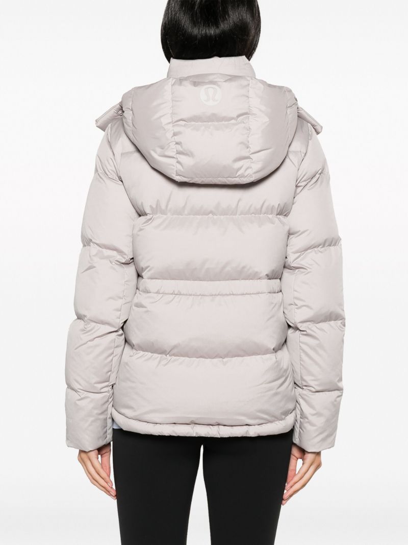 Grey Wunder Puff Quilted Jacket