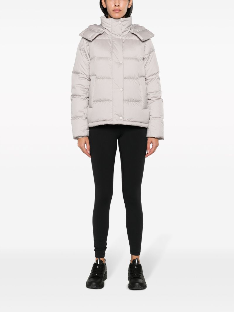 Grey Wunder Puff Quilted Jacket