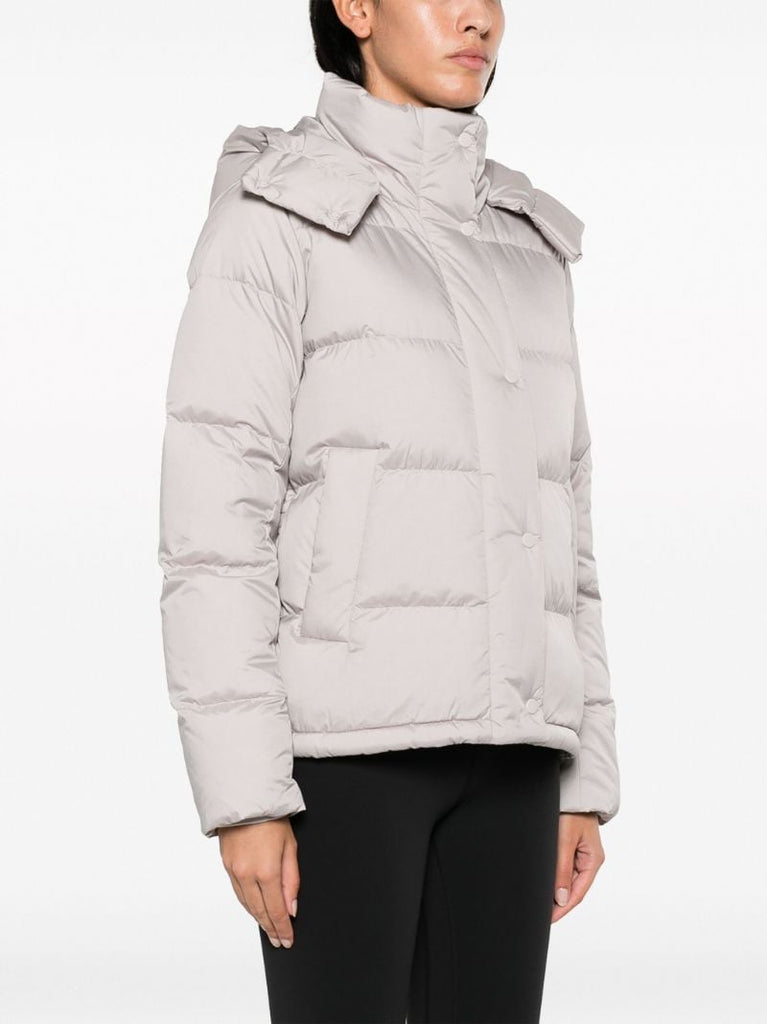 Grey Wunder Puff Quilted Jacket