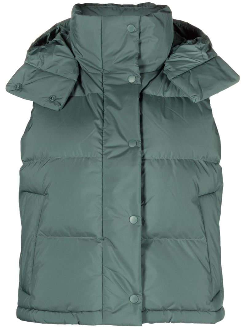 Green Wunder Puff Padded Gilet