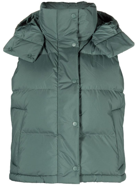 Green Wunder Puff Padded Gilet