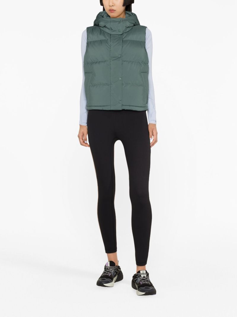 Green Wunder Puff Padded Gilet