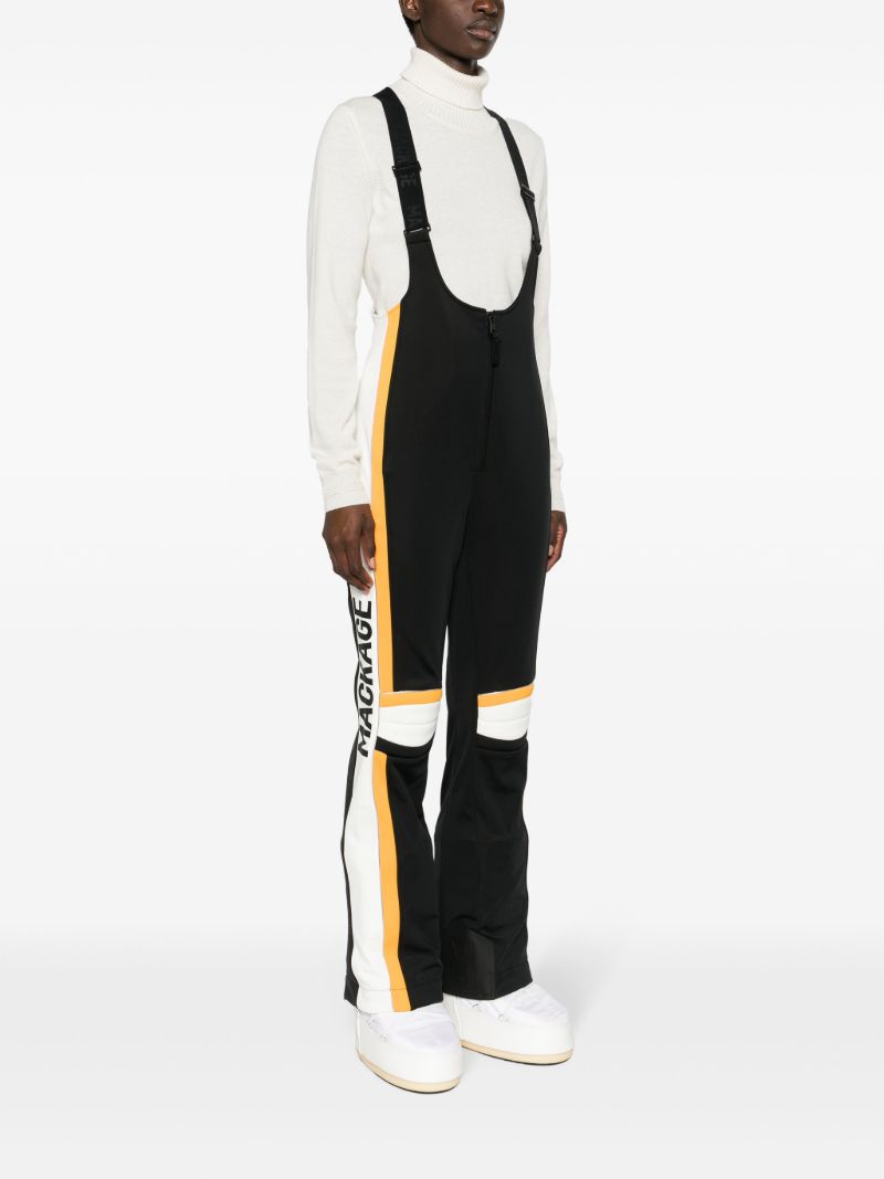 Black Gia Logo-print Ski Trousers