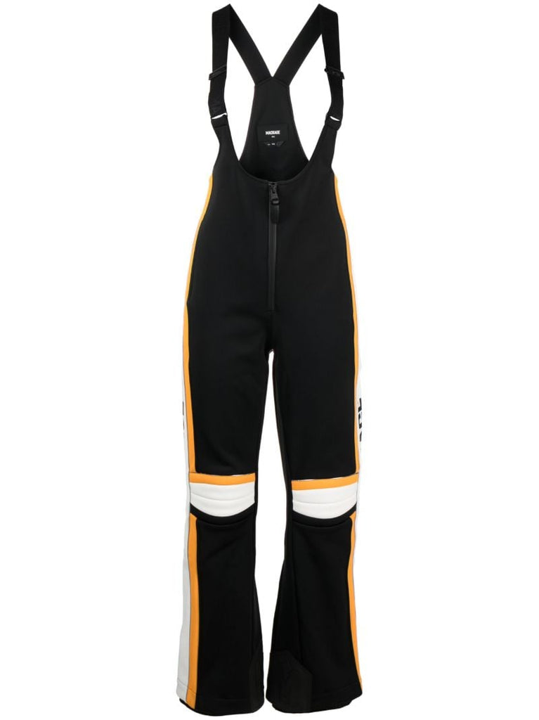 Black Gia Logo-print Ski Trousers