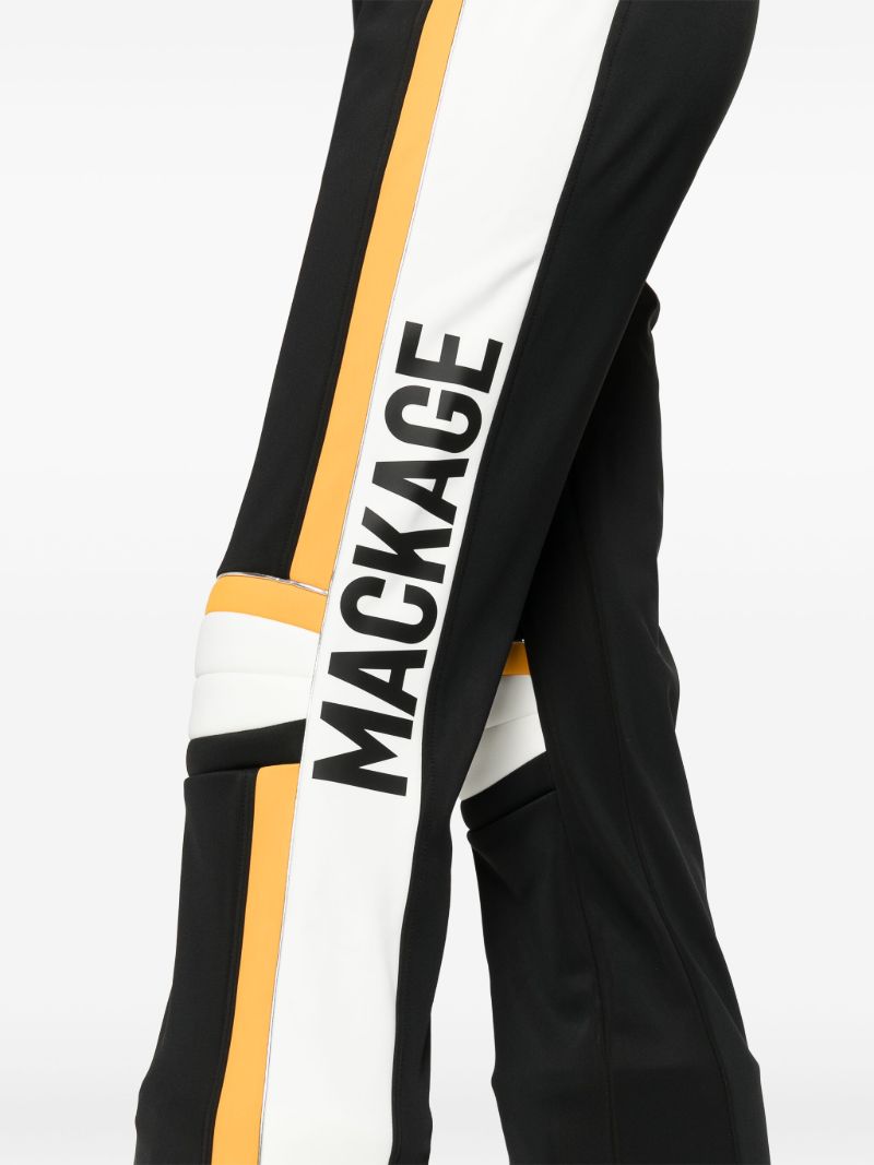 Black Gia Logo-print Ski Trousers