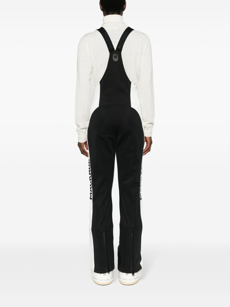 Black Gia Logo-print Ski Trousers