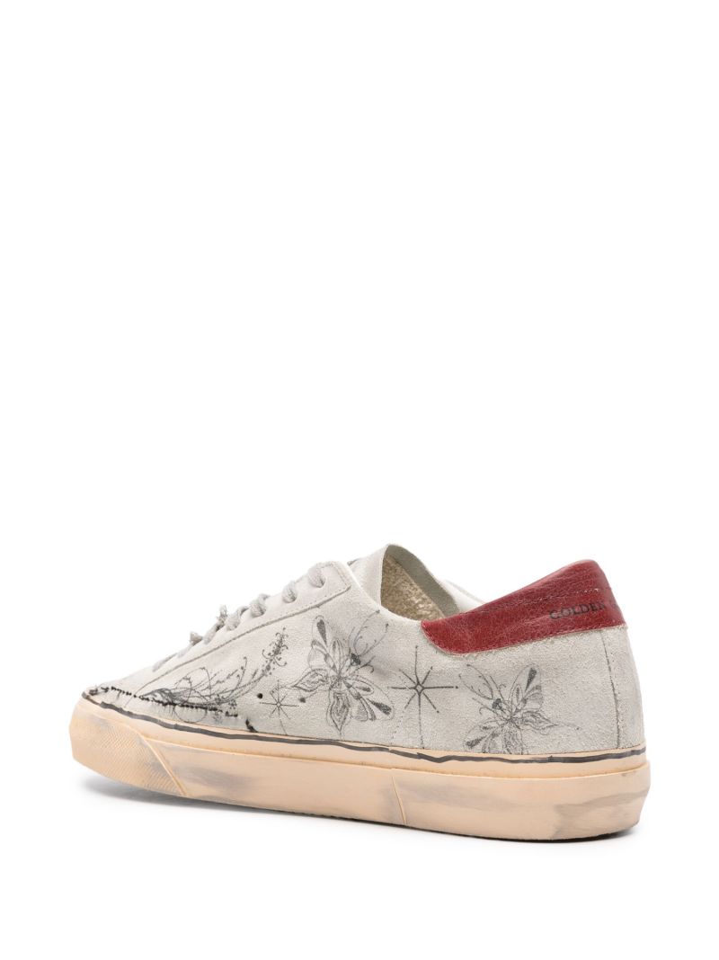 X Dr. Woo White Super-star Leather Sneakers