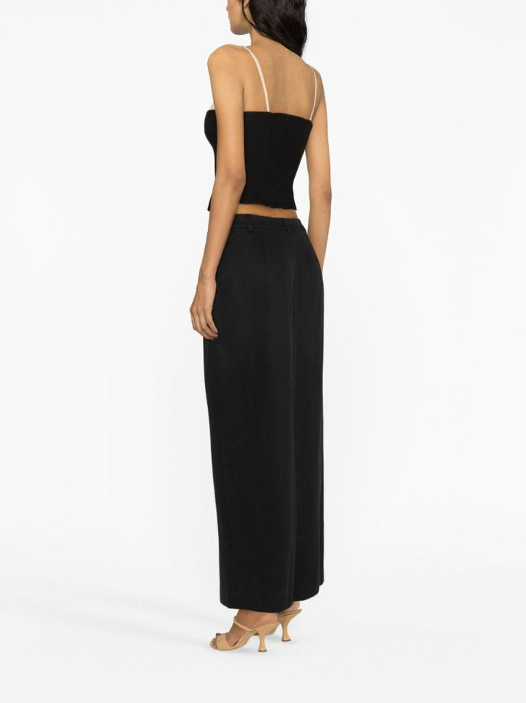 Black Cairo Tailored Skirt
