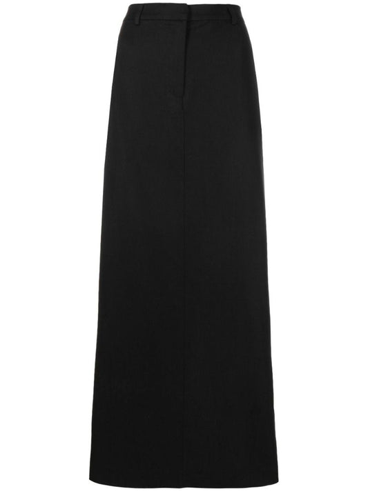 Black Cairo Tailored Skirt