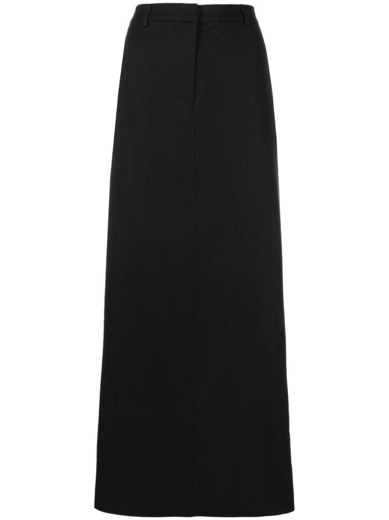 Black Cairo Tailored Skirt