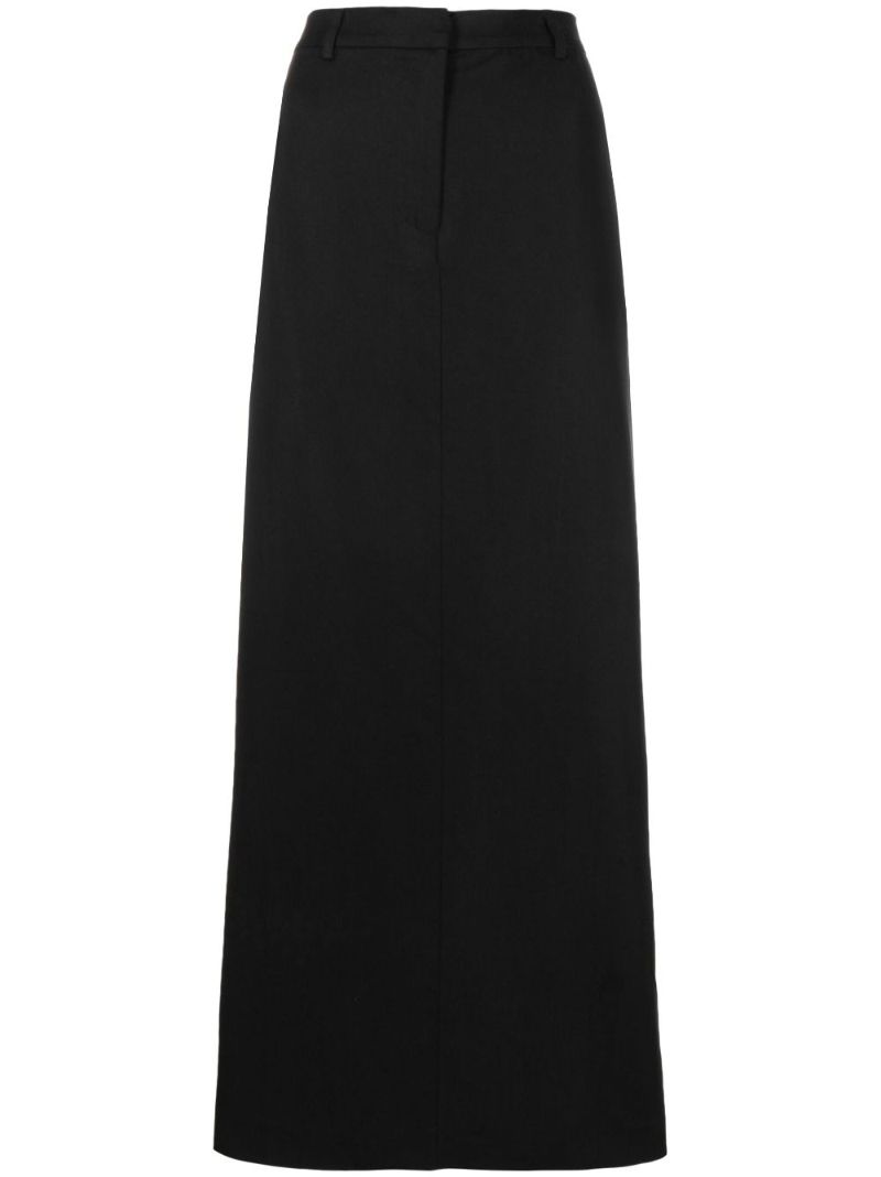 Black Cairo Tailored Skirt