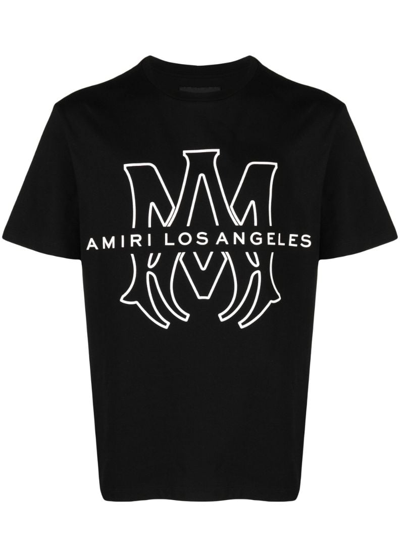 X Browns Black Logo-print Cotton T-shirt