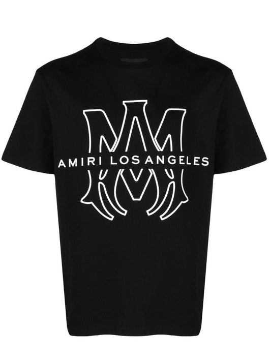 X Browns Black Logo-print Cotton T-shirt