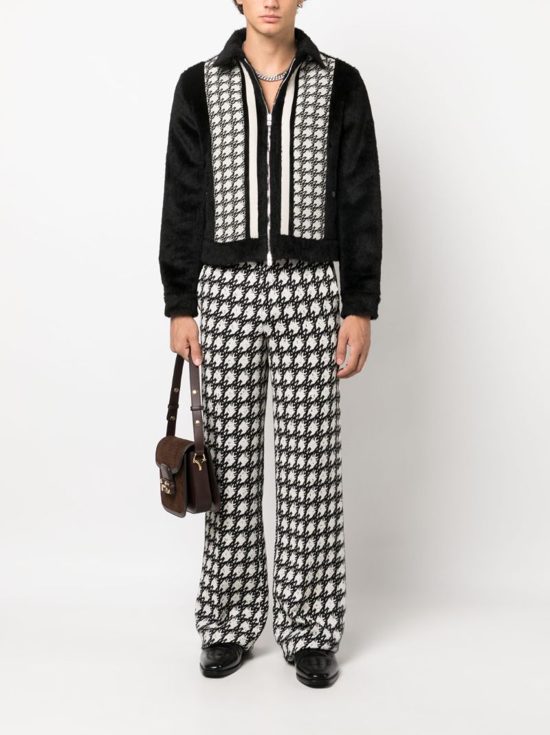 X Browns Black Wide-leg Trousers