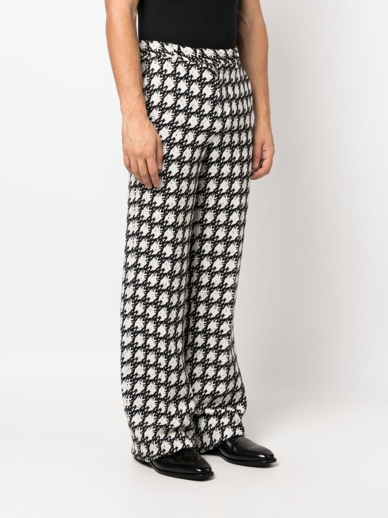 X Browns Black Wide-leg Trousers