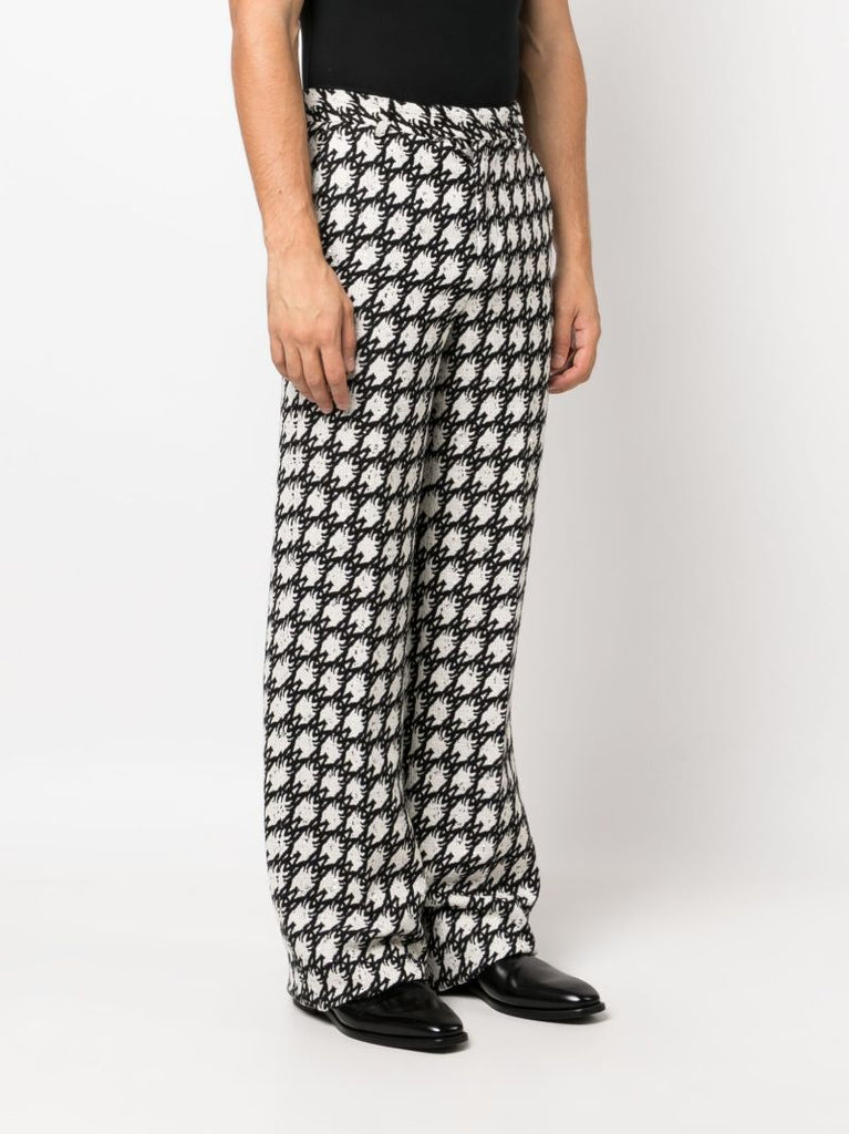 X Browns Black Wide-leg Trousers
