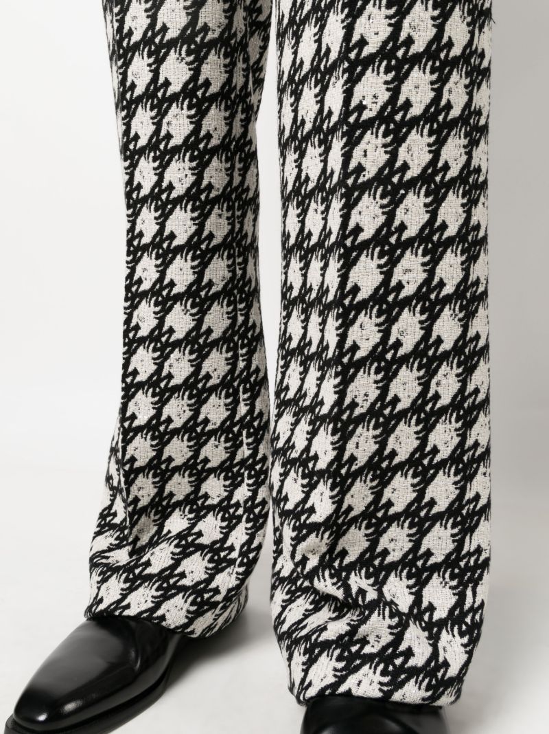 X Browns Black Wide-leg Trousers