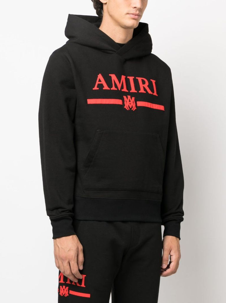 X Browns Black Logo-appliquÃ_x0083_Â© Cotton Hoodie