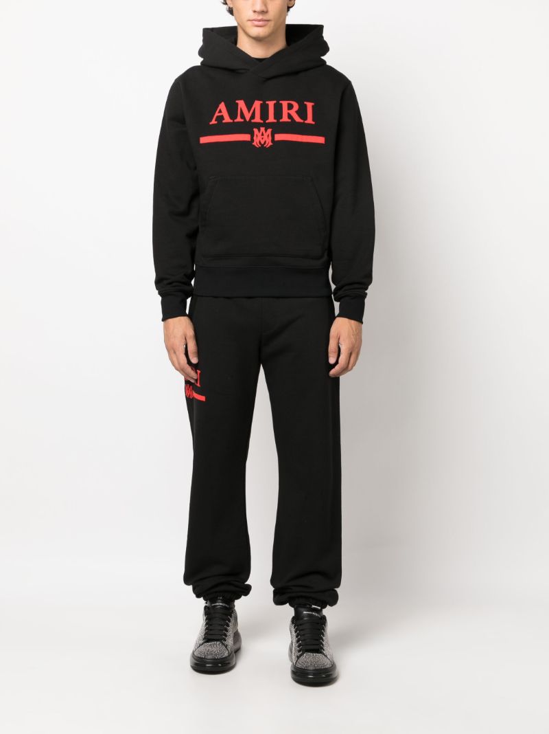 X Browns Black Logo-appliquÃ_x0083_Â© Cotton Hoodie