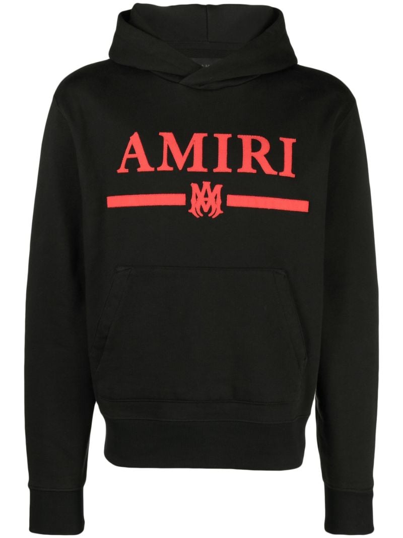 X Browns Black Logo-appliquÃ_x0083_Â© Cotton Hoodie
