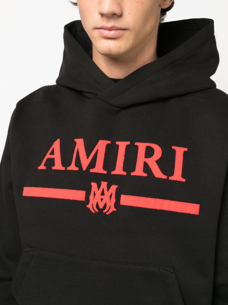 X Browns Black Logo-appliquÃ_x0083_Â© Cotton Hoodie