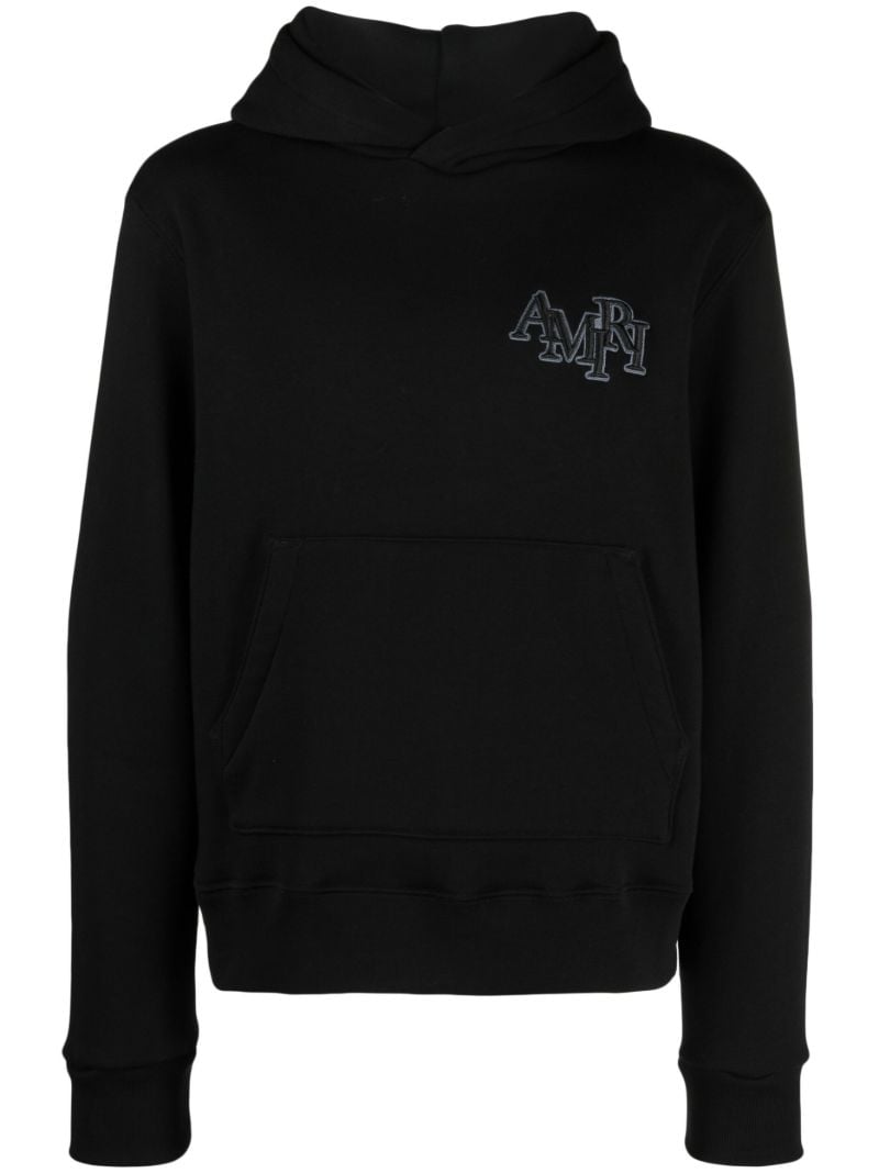 X Browns Black Staggered Logo-appliquÃ_x0083_Â© Hoodie