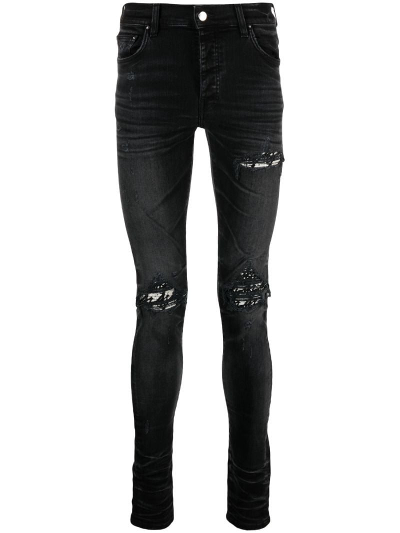 X Browns Black Mx1 Ma Repair Skinny Jeans