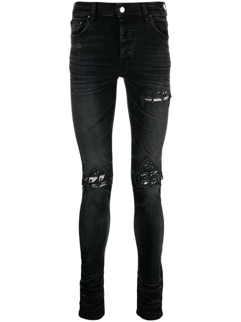 X Browns Black Mx1 Ma Repair Skinny Jeans