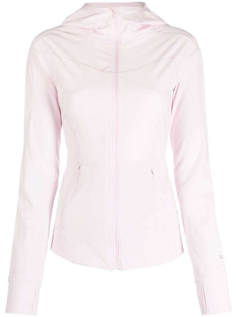 Pink Mist Over Windbreaker Running Jacket