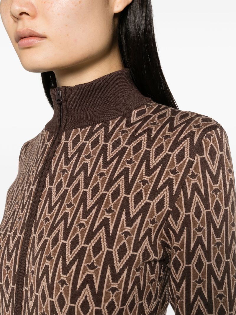 Brown Kym Agile-360 Monogram Jumpsuit