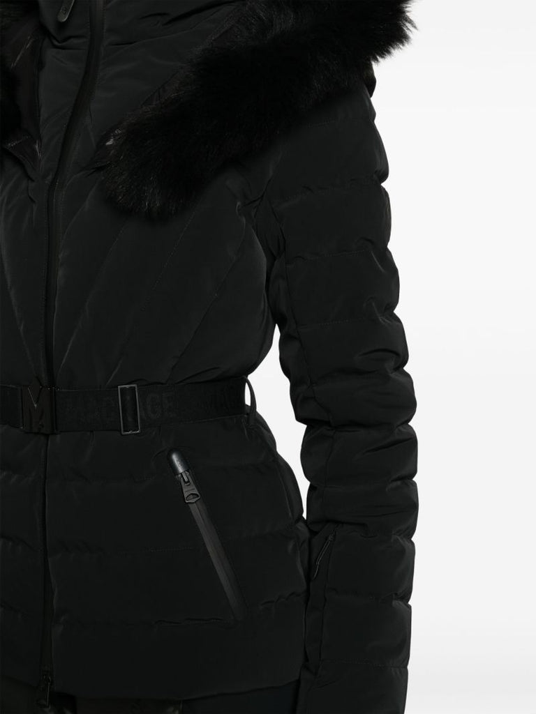 Black Elita Padded Ski Jacket
