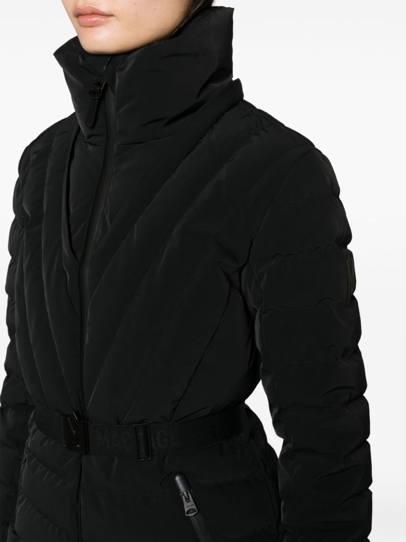 Black Elita Padded Ski Jacket