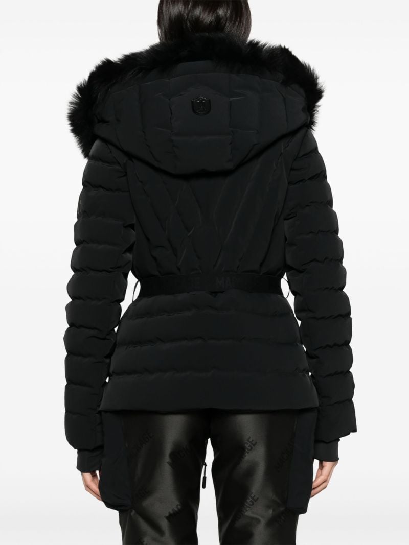Black Elita Padded Ski Jacket