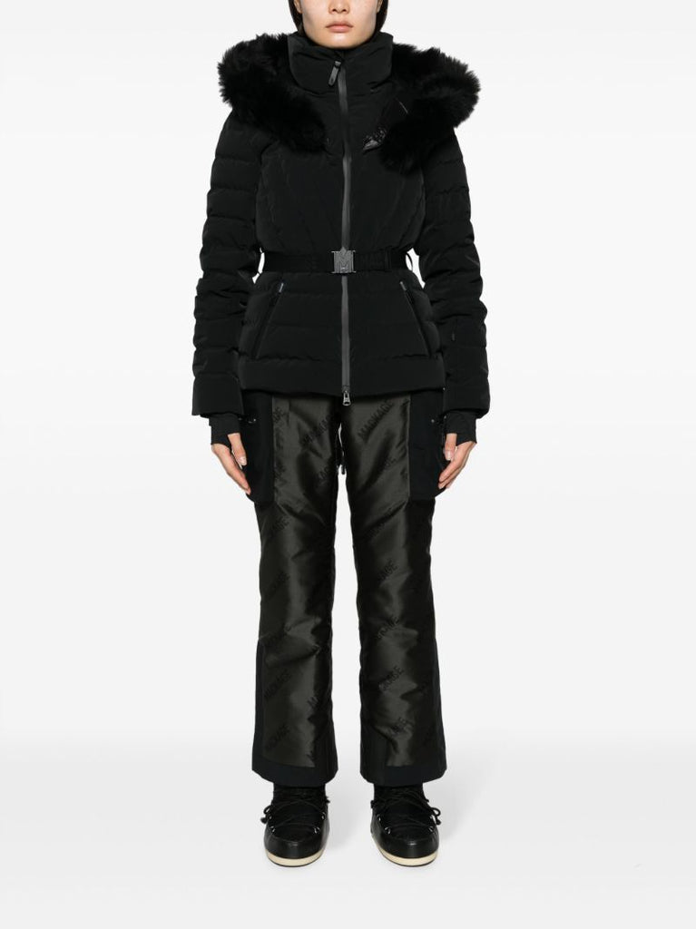 Black Elita Padded Ski Jacket