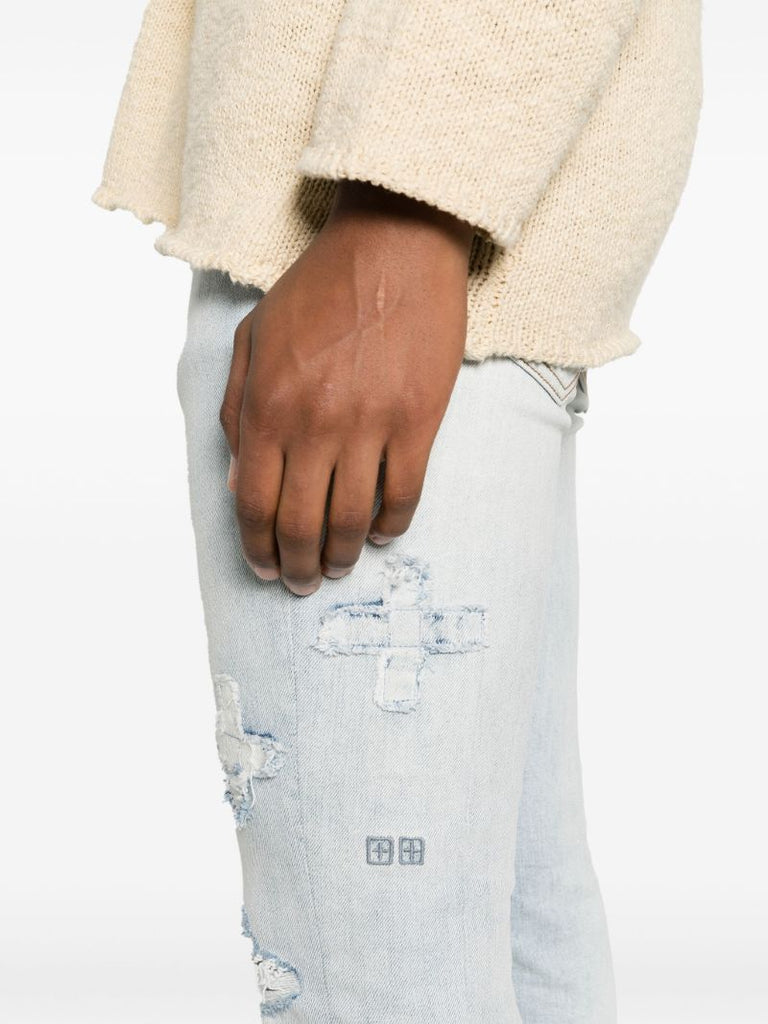 Blue Van Winkle Distressed Jeans