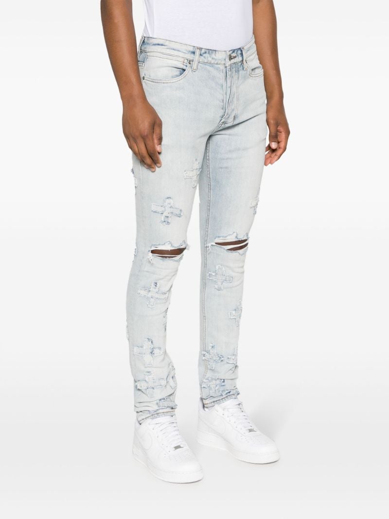 Blue Van Winkle Distressed Jeans
