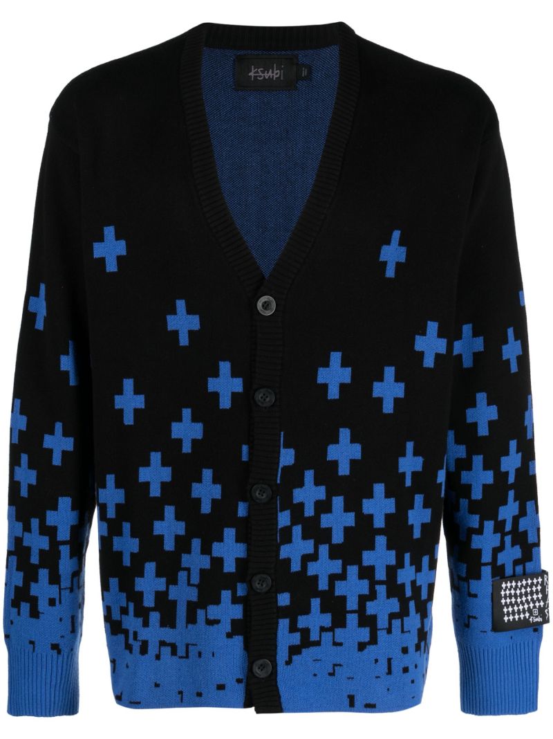 Blue Night Swim Cotton Cardigan