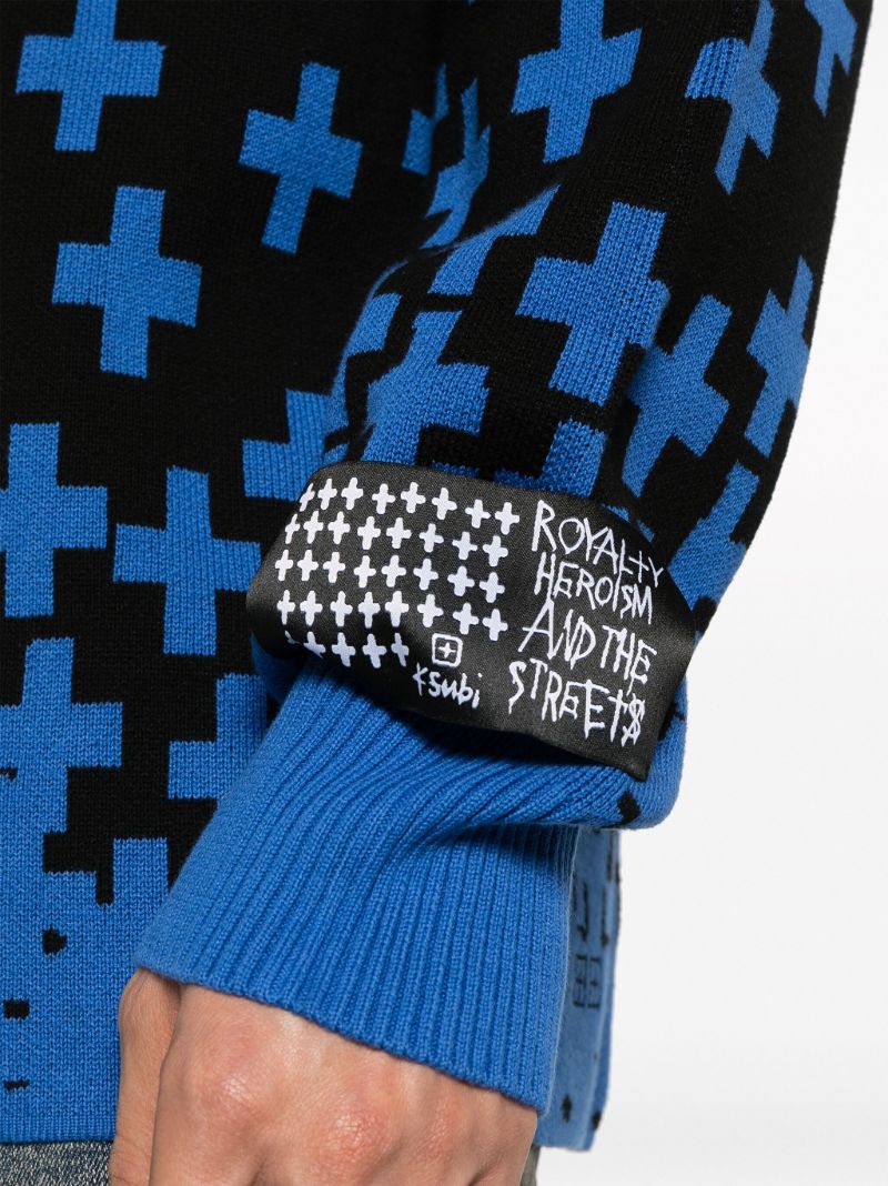 Blue Night Swim Cotton Cardigan