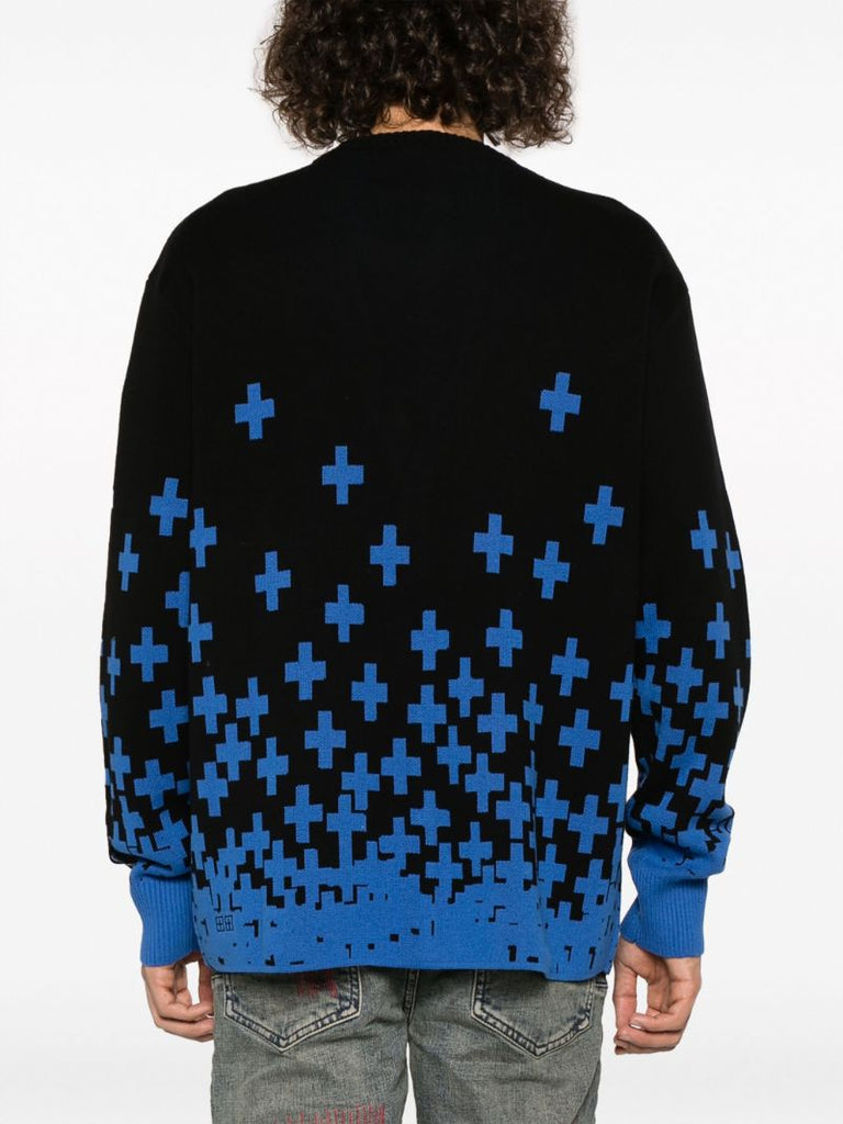 Blue Night Swim Cotton Cardigan