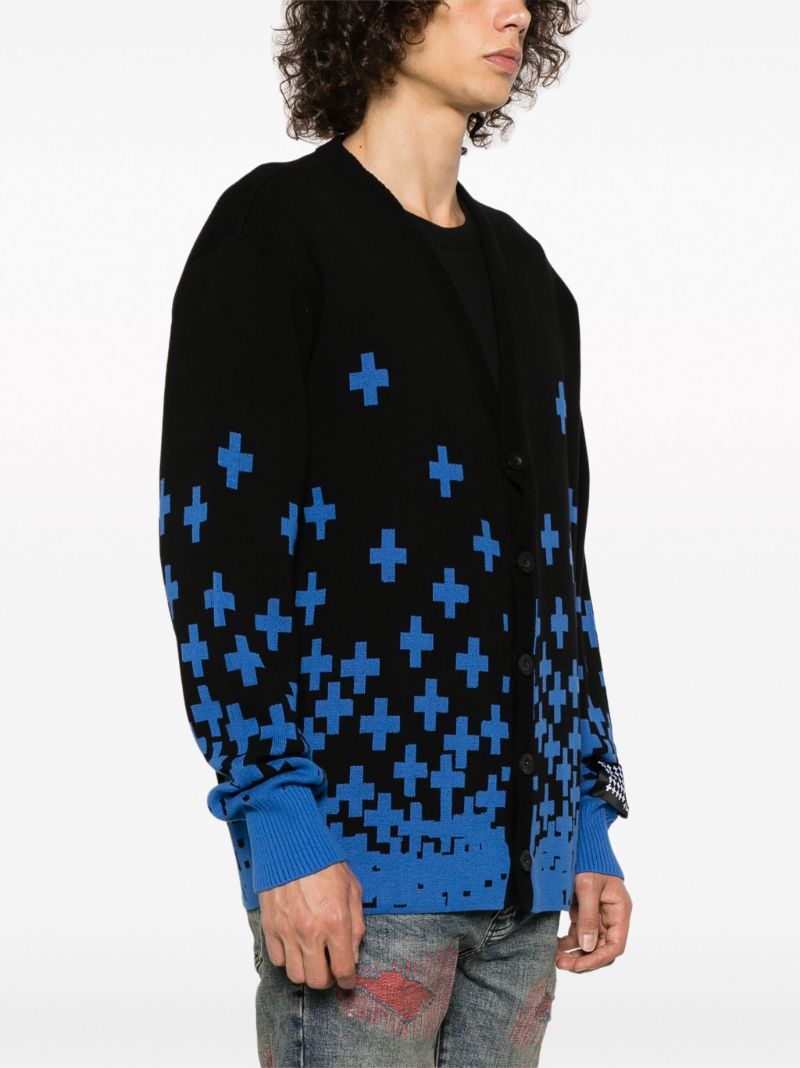 Blue Night Swim Cotton Cardigan