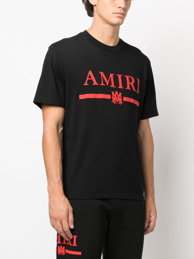 X Browns Black Logo-print Cotton T-shirt