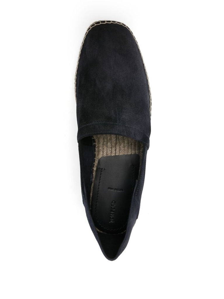 Blue Barnes Suede Espadrilles