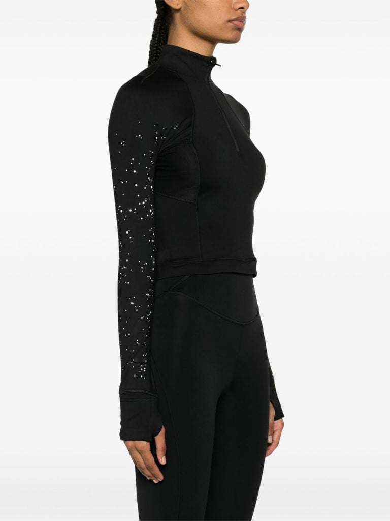 Black It's Rulu Run Crop Top