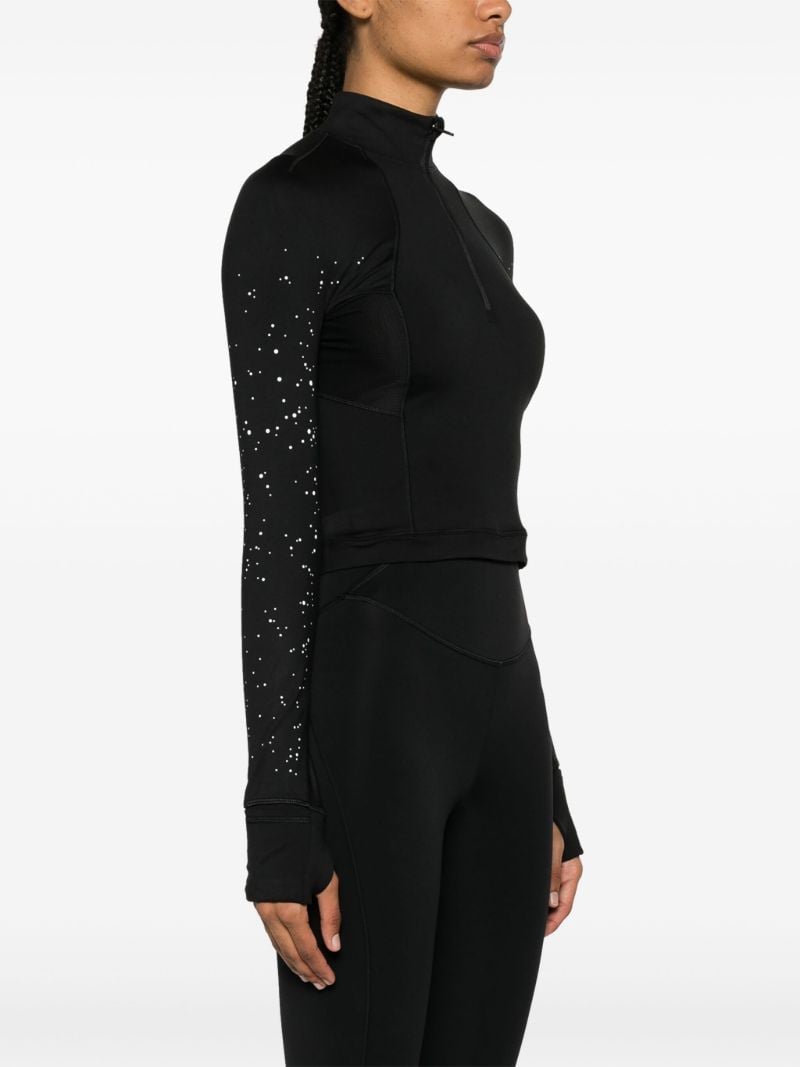 Black It's Rulu Run Crop Top