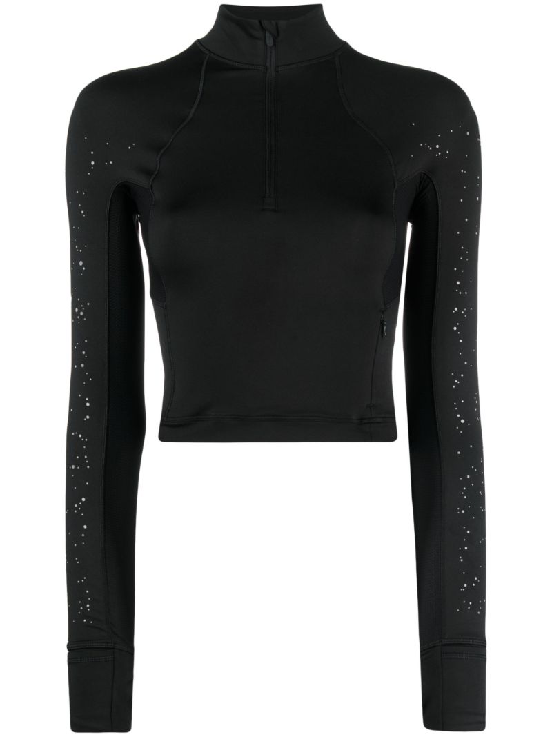 Black It's Rulu Run Crop Top