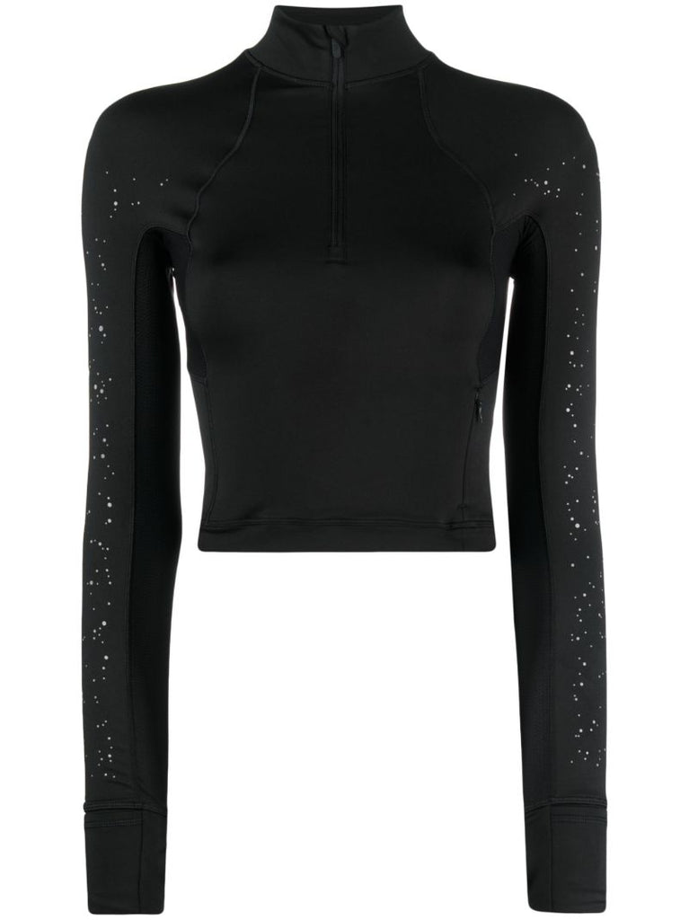 Black It's Rulu Run Crop Top