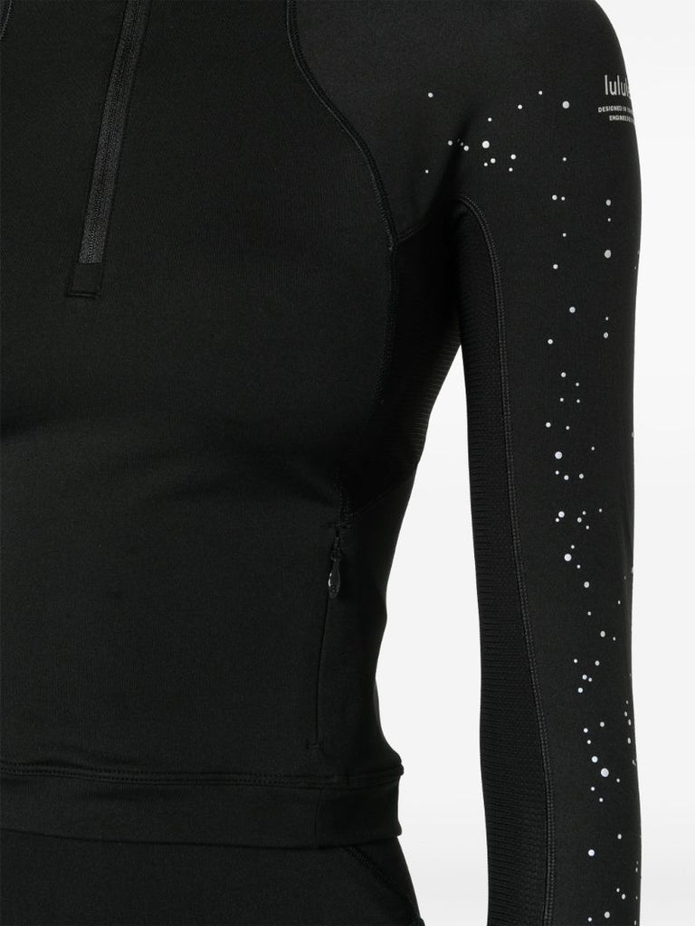 Black It's Rulu Run Crop Top