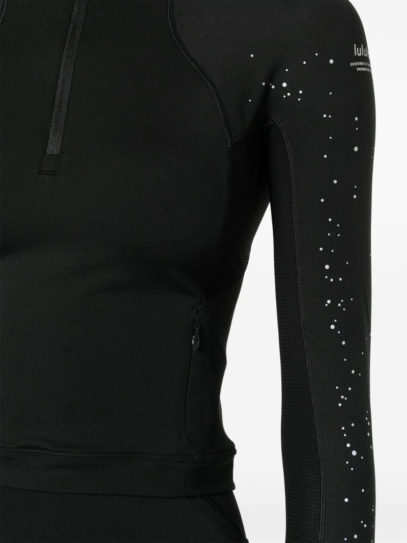 Black It's Rulu Run Crop Top